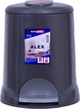 Відро для сміття Eurogold ALEX з педаллю 5 л Антрацит (801105) - изображение 1