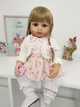 Силиконовая кукла Реборн Joanna, пупс Reborn девочка, виниловый Реборн, рост 55 см. Reborn NPK (45935328) - изображение 2