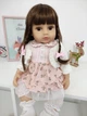 Силиконовая кукла Реборн Fiona, пупс Reborn девочка, виниловый Реборн, рост 55 см. Reborn NPK (45935043) - изображение 3