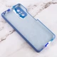 Чохол Silicone Cover Full Rainbow для Xiaomi Redmi Note 10 Pro / 10 Pro Max Синій / Синій - зображення 3