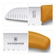 Ніж кухонний Victorinox Santoku 17 cм помаранчевий 6.8526.17L9B - изображение 2