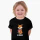 Детская футболка для девочек Лайк Лиса (Likee Fox) (25186-1033-7) 88-104 см Хлопок Черный - изображение 4