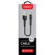 Дата кабель USB 2.0 AM to Micro 5P 0.2m CBFLEXM0 black Intaleo (1283126487422) - изображение 2