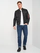 Куртка демисезонная мужская Alpha Industries Machina Biker Jacket MJM47514C1 S Black (640631772848) - изображение 3