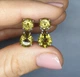 Сережки серебряные с султанитом 5,96 г - изображение 1