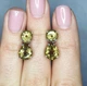 Сережки серебряные с султанитом 5,96 г - изображение 3