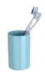 Стакан для зубных щеток Wenko Polaris Pastel Blue, d7x11 см голубой (22418100) - изображение 3