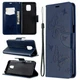 Чохол-книжка з малюнком UniCase Butterfly Pattern для Xiaomi Redmi Note 9 Pro Max / Note 9 Pro / Note 9s - Dark Blue - зображення 1