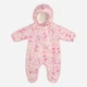 Суцільний комбінезон дитячий демісезонний для новонароджених Garden Baby 101033-36/32 62 см Пудровий/Троянди (4801010336259) - зображення 1