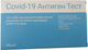 Тест-набір імунохроматографічний для виявлення антигенів коронавірусу COVID-19 в слині Verus Covid-19-антиген СЛ-тест-МБА (4820214041394) - зображення 1