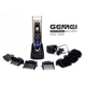 Машинка для стрижки аккумуляторная Gemei GM-800 беспроводная с 7 насадками и дисплеем Серебристый (10948) - изображение 2