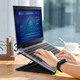 Подставка для ноутбука Baseus Lets go Mesh Portable Laptop Stand Серый - зображення 7
