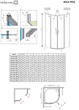 Душевая кабина RADAWAY Idea PDD 90х90 без поддона (387139-01-01, 387140-01-01) - изображение 7