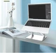 Металева підставка для ноутбука STR Aluminum Laptop Stand (B1) - Silver - зображення 5
