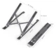 Металлическая подставка для ноутбука STR Aluminum Laptop Stand (X3) - Space Gray - изображение 5