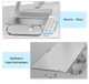 Металлическая подставка для монитора STR Aluminum Monitor Stand (C11) - Silver - изображение 7