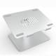 Металева підставка для ноутбука STR Aluminum Laptop Stand (E8) - Silver - зображення 7