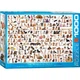 Пазл Eurographics Мир собак, 1000 элементов (6000-0581) - изображение 1