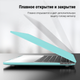 Чохол-накладка Fruct ProNW13 для MacBook Pro 13 (2016-2022 M2) Матовий Sea Blue - зображення 2