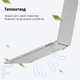 Чехол-накладка Fruct ProNW13 для MacBook Pro 13 (2016-2022 M2) Матовый White - изображение 3