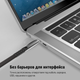 Чехол-накладка Fruct ProNW13 для MacBook Pro 13 (2016-2022 M2) Матовый White - изображение 4