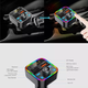 ФМ модулятор Terra BT22, вольтметр, зарядка QC3.0, Bluetooth 5.0, громкая связь, подсветка RGB - изображение 5