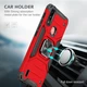 Чехол Protector для Motorola Moto E7i / E7 Power / E7i Power бампер противоударный с подставкой Red - изображение 3
