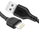 Кабель XO NB103 USB - Lightning (iPhone, iPad) 1m Black (15284) - зображення 1