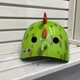 Детский шлем в виде зверей Сorsa kids не регулируемый по обьему S размер 50-54 см динозавр дракон зеленый - изображение 13