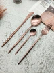 Набор столовых приборов "Munich" Rose Gold 4 прибора (без коробки), Palermo (46073007) - изображение 3