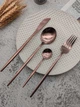 Набор столовых приборов "Munich" Rose Gold 4 прибора (без коробки), Palermo (46073007) - изображение 7