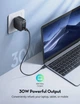 Зарядний пристрій RAVPower PD Pioneer 30 W 2-Port Wall Charger Black (RP-PC144) - зображення 3