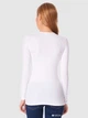 Лонгслив длинный женский Jadea 4056 L/XL Белый (ROZ5010010085) - изображение 2