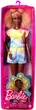 Лялька Барбі Модниця Barbie Fashionistas Doll, Tie-dye Romper Blond Afro Hair with Two Puffs 180 (HBV14) - зображення 5