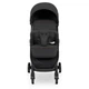 Детская прогулочная коляска M 4249-2 Dark Gray книжка, ткань лен, нагрузка 25 кг Серая - изображение 2