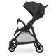 Детская прогулочная коляска M 4249-2 Dark Gray книжка, ткань лен, нагрузка 25 кг Серая - изображение 3