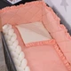 Постільний комплект в ліжечко Baby Veres Macaroon Peach 6 одиниць 219.10 - зображення 1
