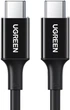 Ugreen US300 Kabel ładujący 100W USB Type-C na USB Type-C 5A 2 m Czarny (6957303883721) - obraz 1