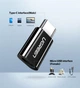 Адаптер Ugreen US157 USB Type-C to microUSB OTG Adapter Black (6957303833917) - зображення 3
