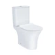Унитаз-компакт Qtap Presto безободковый с сиденьем Soft-close QT24221217AW - изображение 1