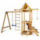 Детский спортивный игровой комплекс Baby Sport SB Babyland №19 Натуральное дерево 320х180х240 см (Babyland-19) - изображение 4