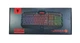 Проводная игровая USB клавиатура JEDEL K504 Мультимедийная c RGB подсветкой Black - изображение 6