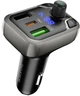 Автомобильный FM модулятор Borofone BC38 PD20W (QC3.0 + 2 USB) Black (25566) - изображение 1