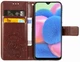 Чехол Clover для Samsung Galaxy A50 2019 / A505F книжка кожа PU коричневый - изображение 7