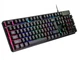 Компьютерная клавиатура + мышка KEYBOARD HK-6300 TZ 6944 проводная USB с подсветкой - изображение 3