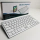 Бездротова Bluetooth клавіатура Keyboard X5 UKC 3710 БІла - зображення 3