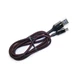 Кабель USB EVOC Ceramic LED Type-C 2.8A/1m Black Bordo - изображение 5