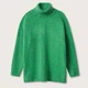 Светр в'язаний жіночий Mango 27011159-43 XL Зелений (8445661114369) - зображення 7