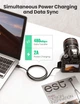 Кабель зарядный Ugreen Mini USB to USB 2.0 3M Black (US132) - изображение 5