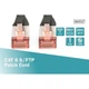 Патч-корд 0.25м, CAT 6 S-FTP, AWG 27/7, LSZH, Black Digitus (DK-1644-0025/BL) - изображение 2